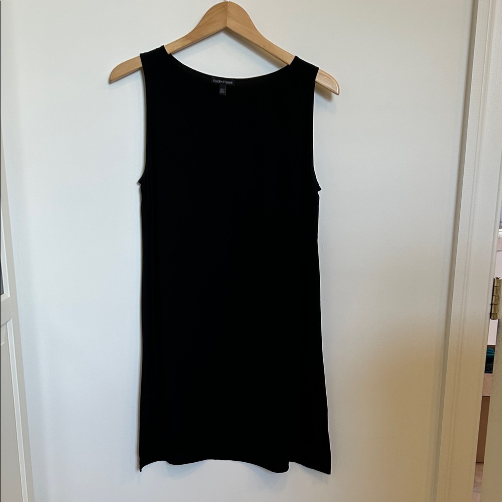 Eileen Fisher Classic Black Tank Top